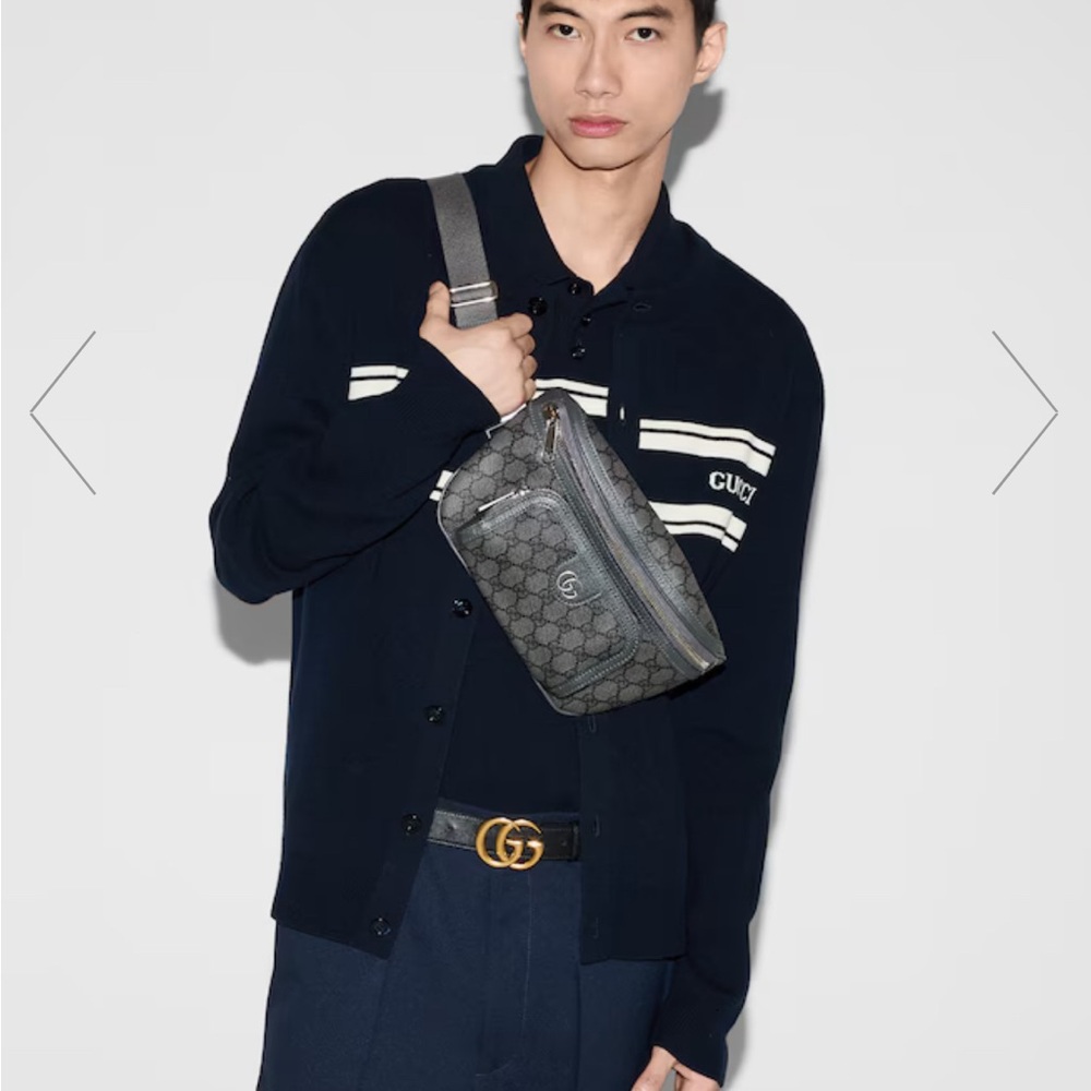 Gucci large belt bag with tag